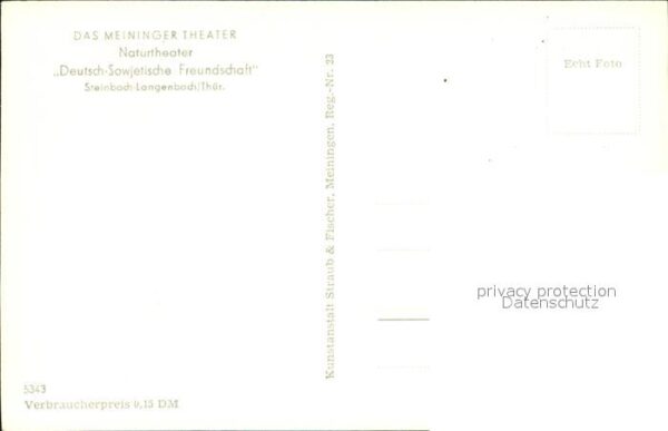 Steinbach Langenbach Meininger Naturtheater – Bild 2