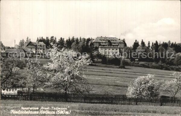 Friedrichsbrunn Harz Sanatorium Ernst Thälmann