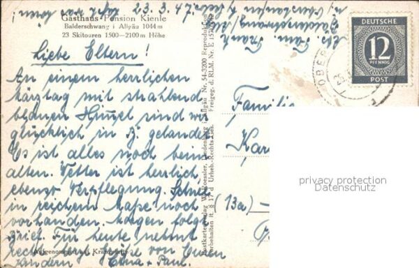 Balderschwang Gasthaus Pension Kienle – Bild 2