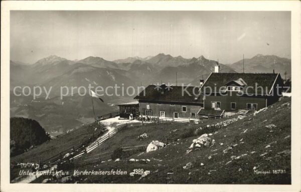Vorderkaiserfelden Unterkunftshaus