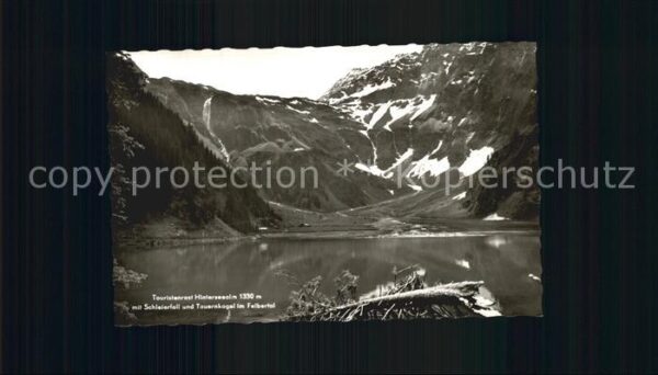 Hintersee Allgaeu Hinterseealm mit Schleierfall Tauernkog