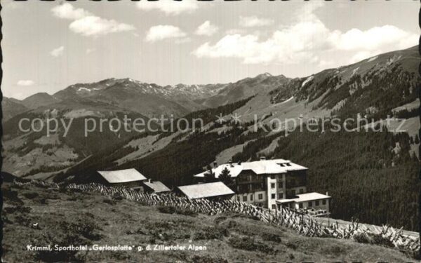 Krimml Sporthotel Gerlosplatte mit Zillertal
