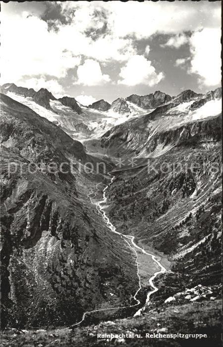 Reichenspitzgruppe Rainbachtal