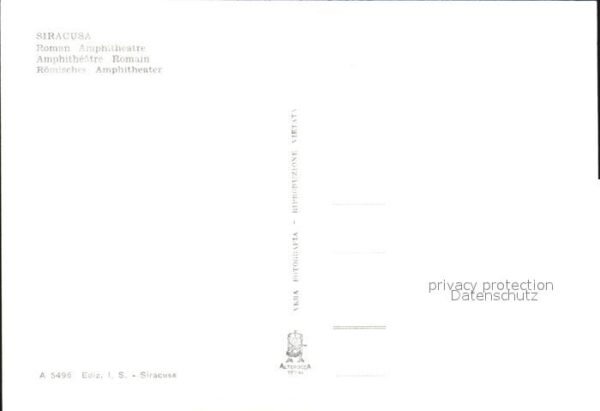 Siracusa Amphitheater – Bild 2