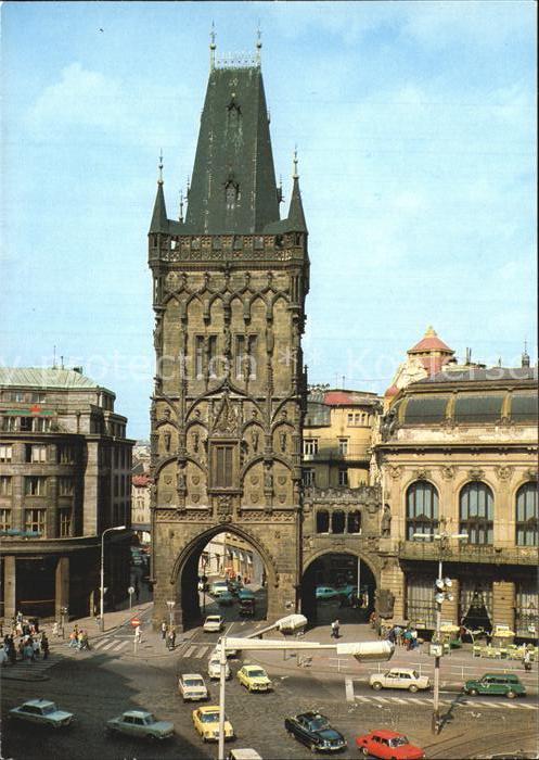 Praha Prahy Prague Pulverturm