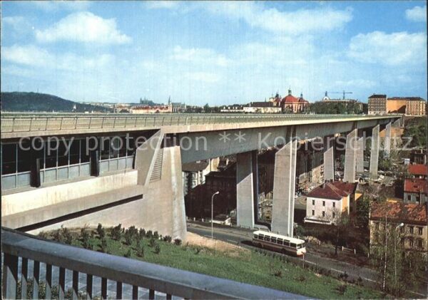 Praha Prahy Prague Klement Gottwald Brücke