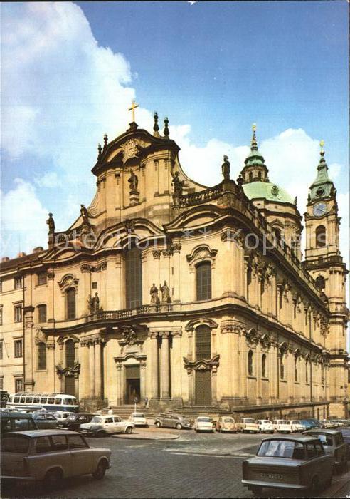 Praha Prahy Prague St. Nichalas Kirche