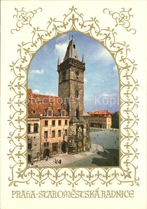 Praha Prahy Prague Staromestska Radnice