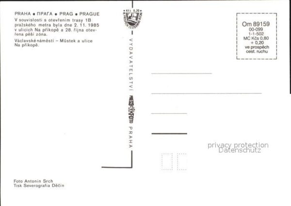 Praha Prahy Prague Ortspartie – Bild 2