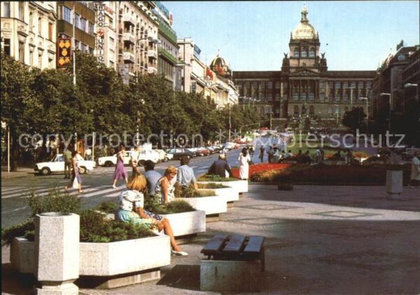 Praha Prahy Prague Wenzelsplatz