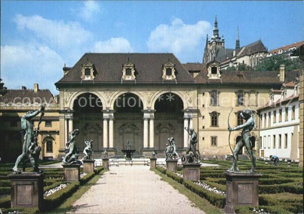Praha Prahy Prague Gasten des Waldsteinpalais