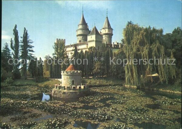 Bojnice Parkanlage mit Schloss