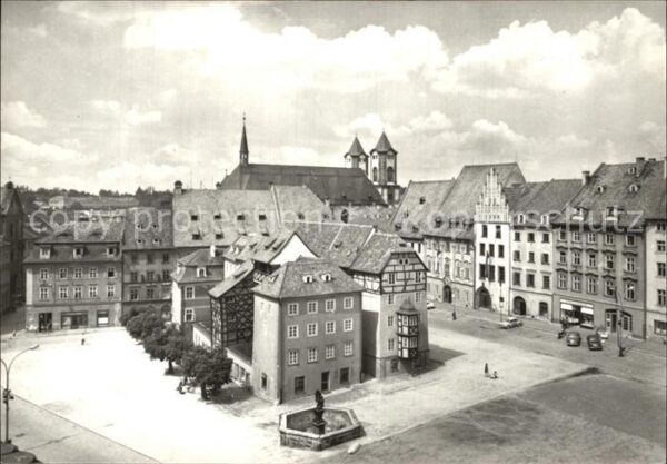 Cheb Eger alte Handelshäuser