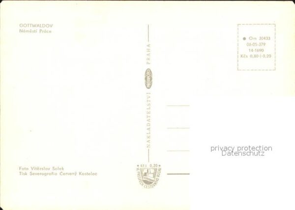Gottwaldov Tschechien Namesti Prace – Bild 2