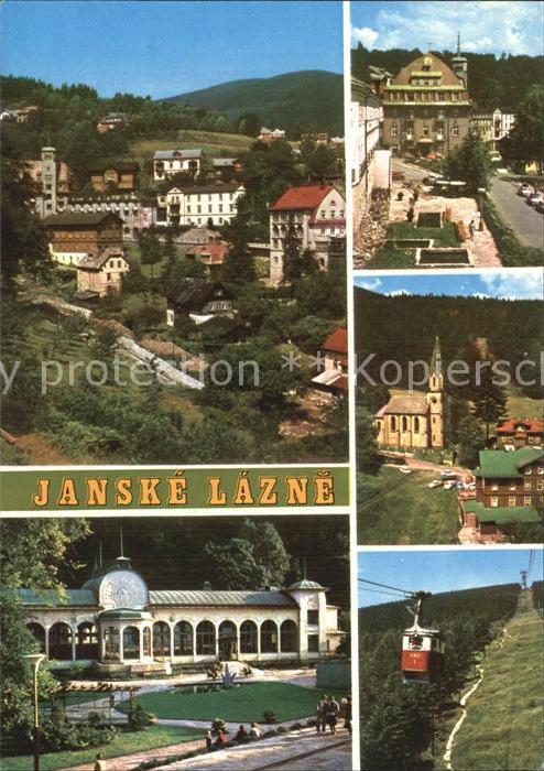 Janske Lazne Krkonose Kuranlagen Seilbahn