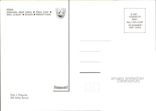 Pisek CZ Dum U Kouli Steinbrücke – Bild 2