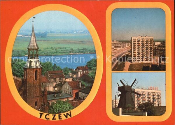 Tczew Windmühle Fragment Miasta