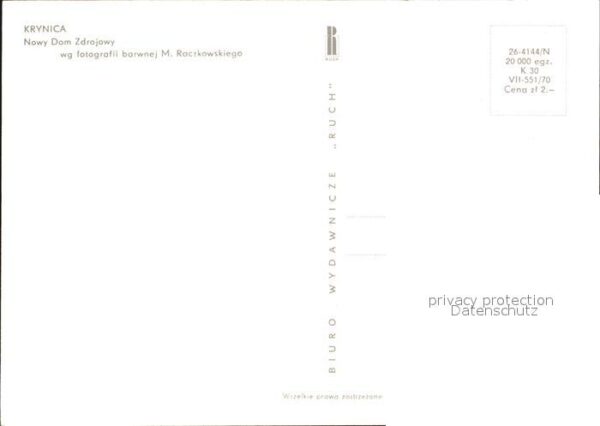 Krynica Gorska Nowy Dom Zdrojowy – Bild 2