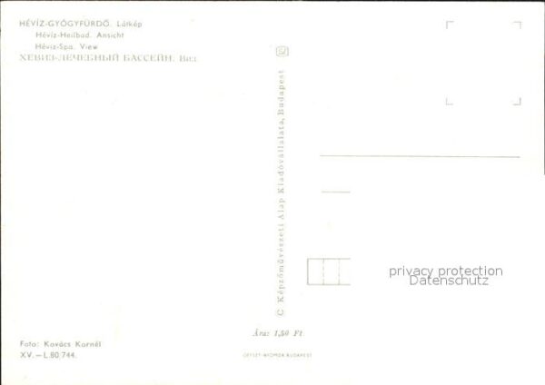 Heviz Fliegeraufnahme Thermalbad – Bild 2