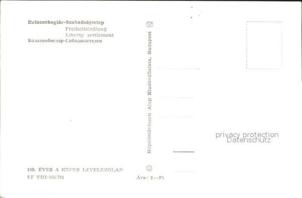 Balatonboglar Fliegeraufnahme Seepartie Freiheitssied – Bild 2