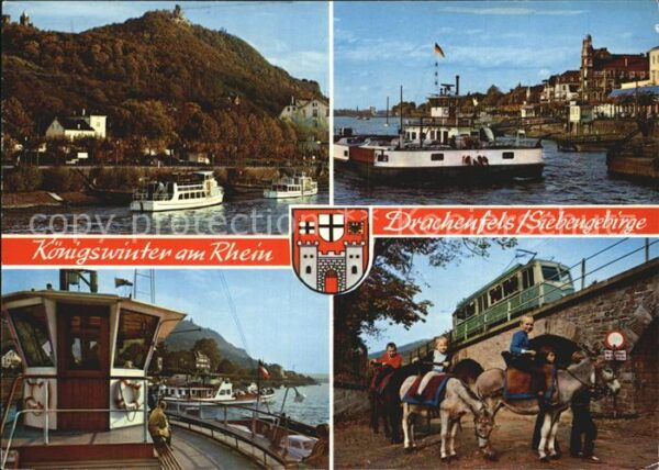 Koenigswinter Drachenfels Siebengebirge Rehinpartien