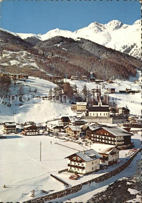 Soelden Oetztal Fliegeraufnahme