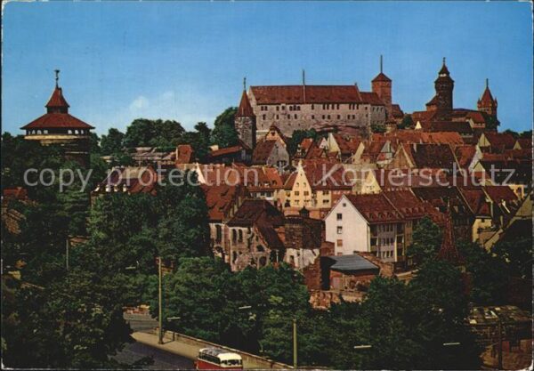 Nuernberg mit Burg