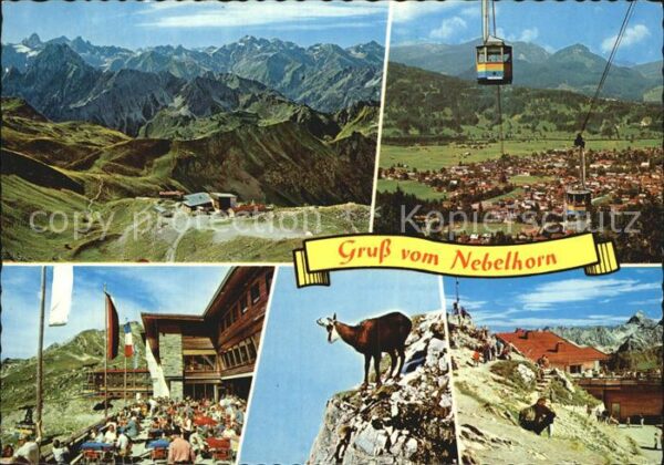 Nebelhorn Seilbahn bei Oberstdorf