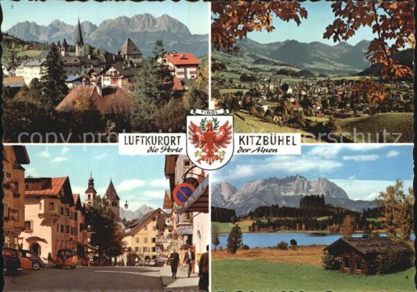 Kitzbuehel Tirol Wilder Kaiser Vorderstadt Schwarzsee