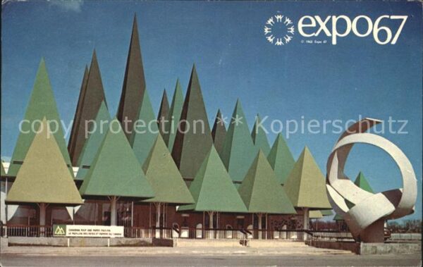 Expositions Expo 67 Montreal Canada Pavillon de l'A