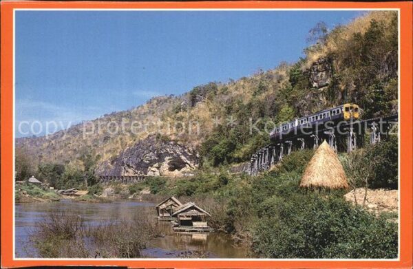 Eisenbahn Thai Dead Railway Kanchanaburi Thailand