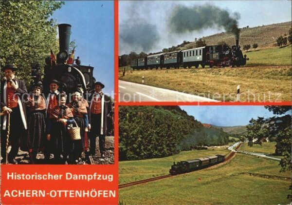 Lokomotive Historischer Dampfzug Achern-Ottenhöfen