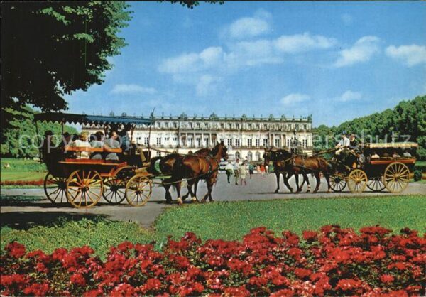 Pferdekutschen Schloss Herrenchiemsee