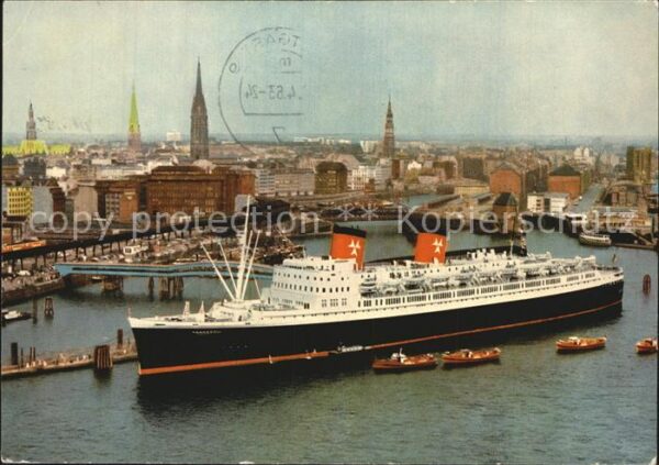 Dampfer Oceanliner Hanseatic Hamburg
