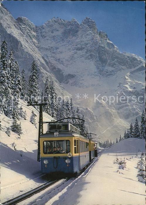Zahnradbahn Zugspitze Zugspitzbahn