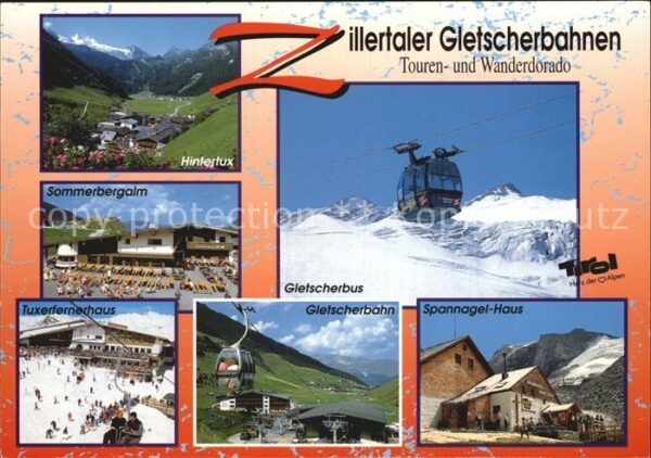 Seilbahn Zillertaler Gletscherbahnen Hintertux S