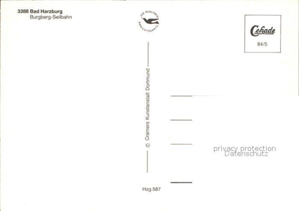Seilbahn Burgberg Bad Harzburg – Bild 2