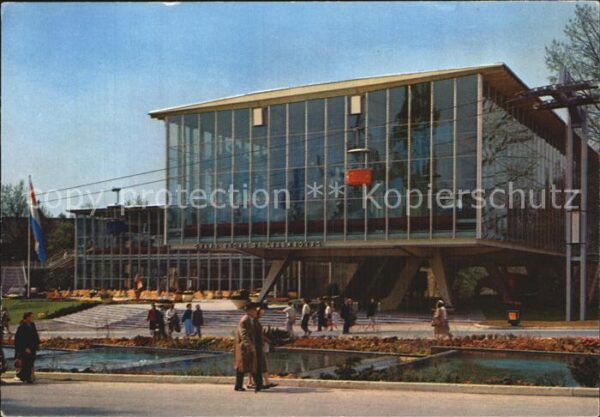 Exposition Universelle Bruxelles 1958 Pavillon du Luxembourg