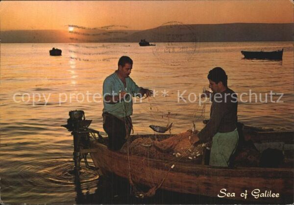 Fischerei Fischer Sea of Galilee