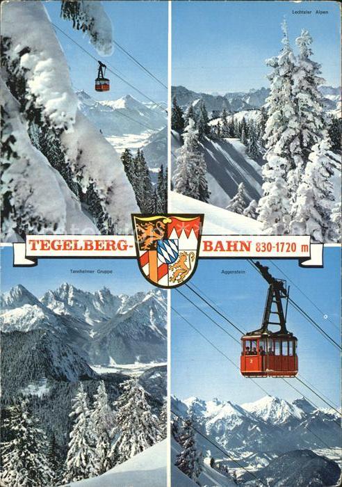 Seilbahn Tegelberg Aggenstein Tannheimer Gruppe