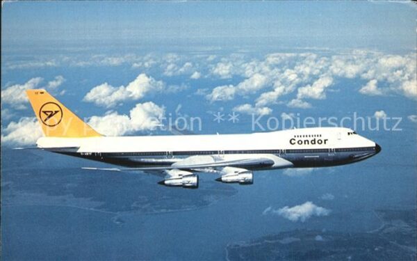 Flugzeuge Zivil Condor Jumbo-Jet Boeing 747-200