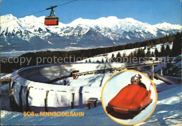 Bobsport Bob- und Rennrodelbahn Igls Innsbruck S