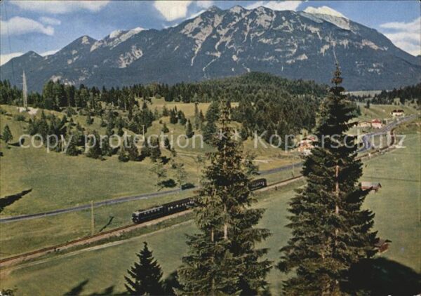 Eisenbahn DB Garmisch-Partenkirchen Mittenwald