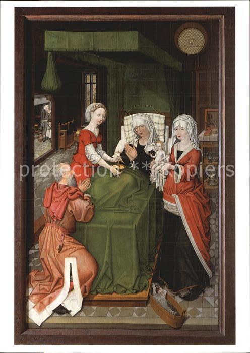Religion Geburt Mariens 1489 Meister der Lichten