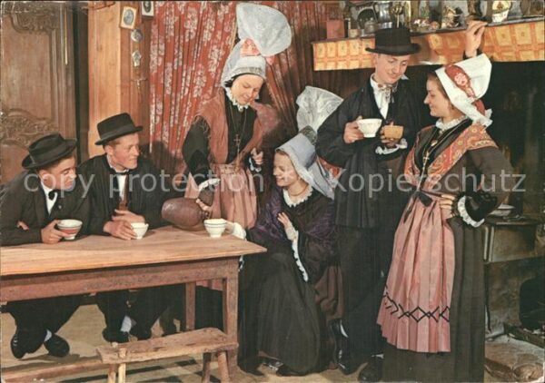 Trachten Frankreich Normandie Hague Groupe Folklorique Alfr