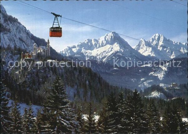 Seilbahn Tegelberg Schloss Neuschwanstein Gernsp