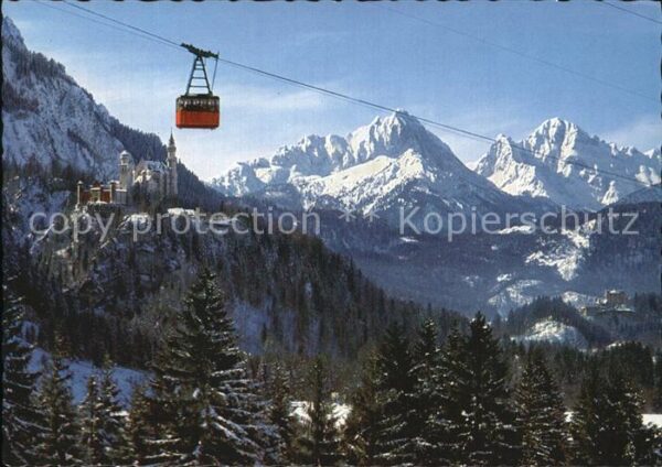 Seilbahn Tegelberg Schloss Neuschwanstein Gernsp