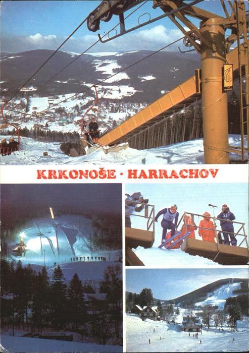 Sessellift Skispringen Krkonose Harrachov