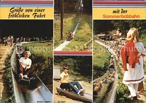 Bobsport Sommerbobbahn Skilift Cafe Möck Sonnenb