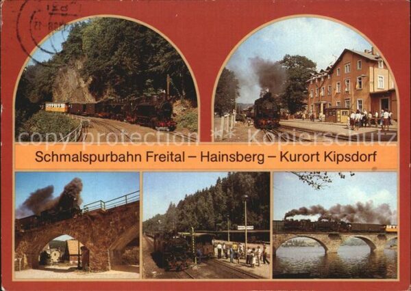 Lokomotive Schmalspurbahn Freital Hainsberg Kipsdo